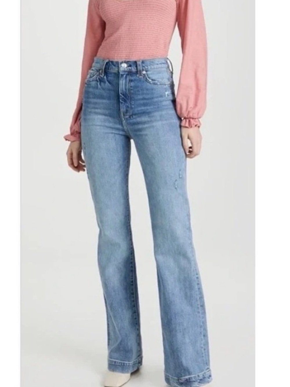 7 For All Mankind Ultra High Rise Dojo Jeans Size 25